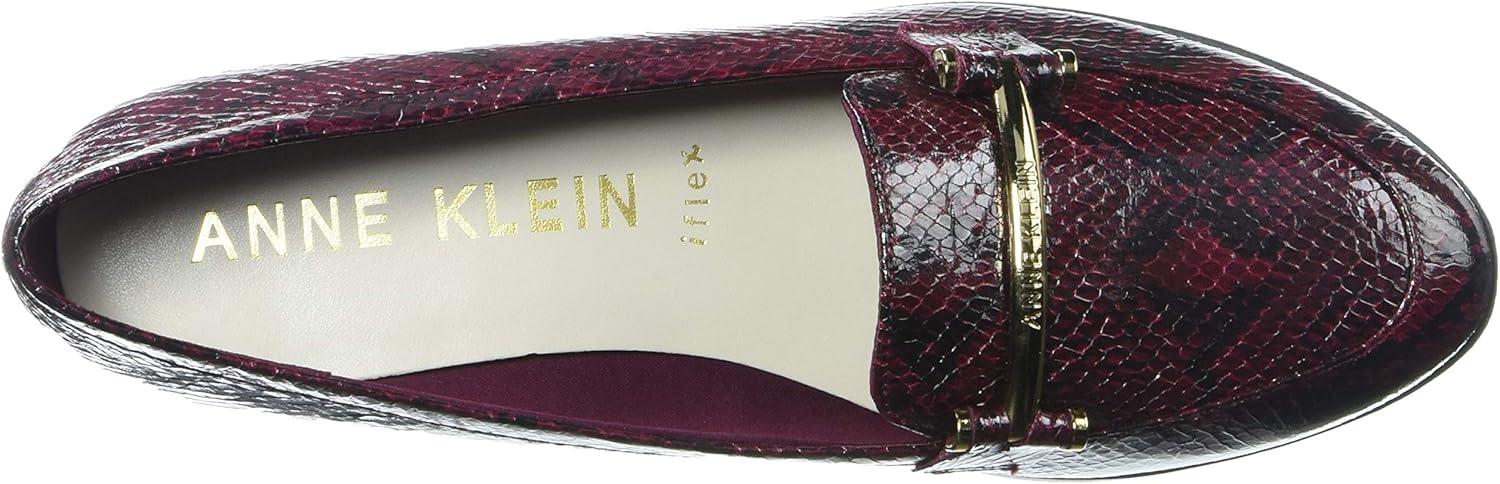 imageAnne Klein Womens Dezso Loafer FlatWine