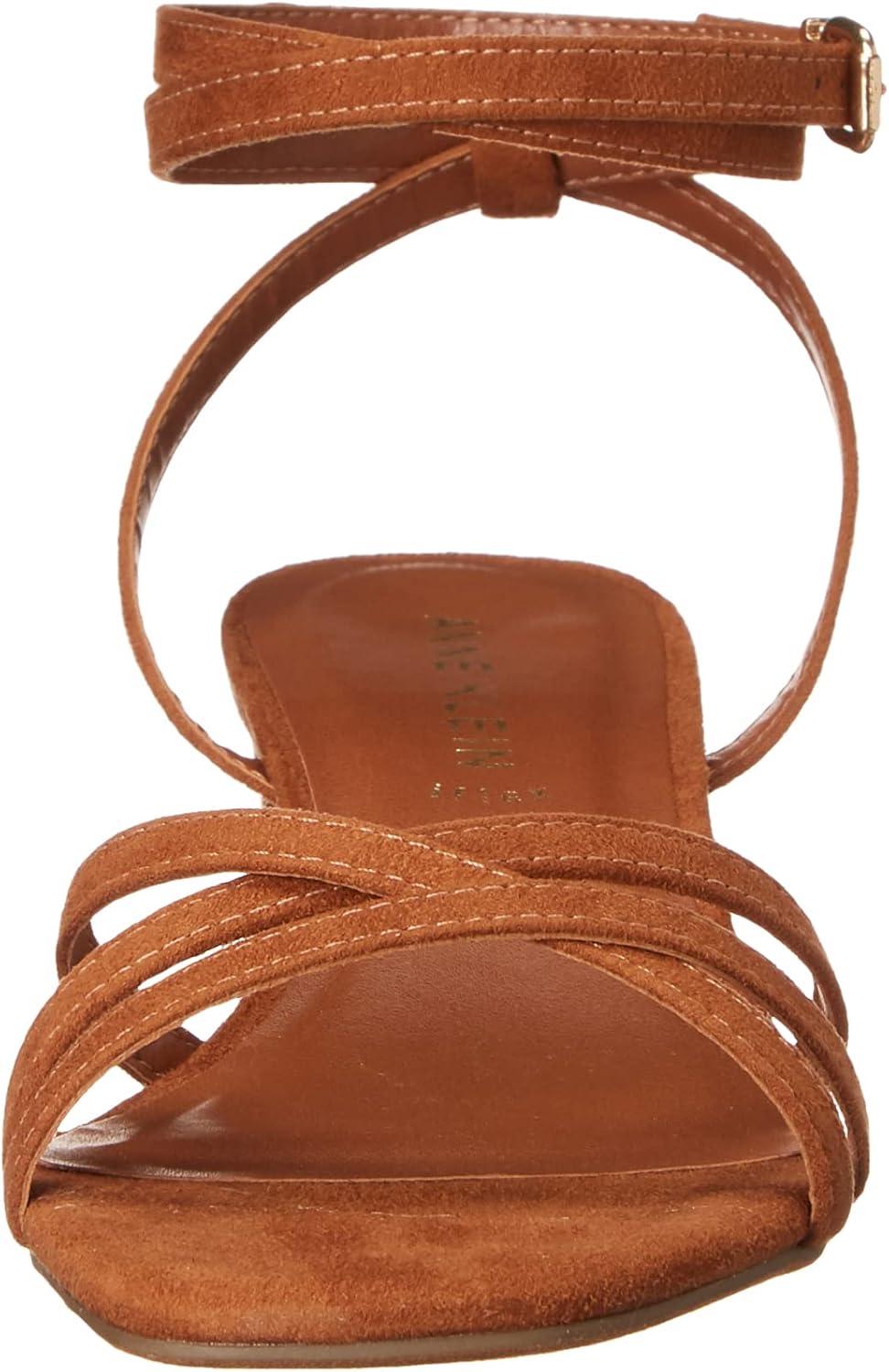 imageAnne Klein Womens Mellie Heeled SandalSaddle