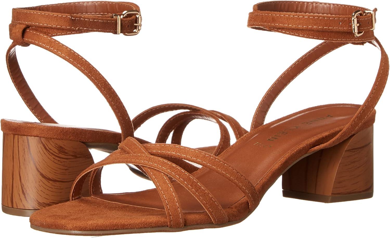 imageAnne Klein Womens Mellie Heeled SandalSaddle