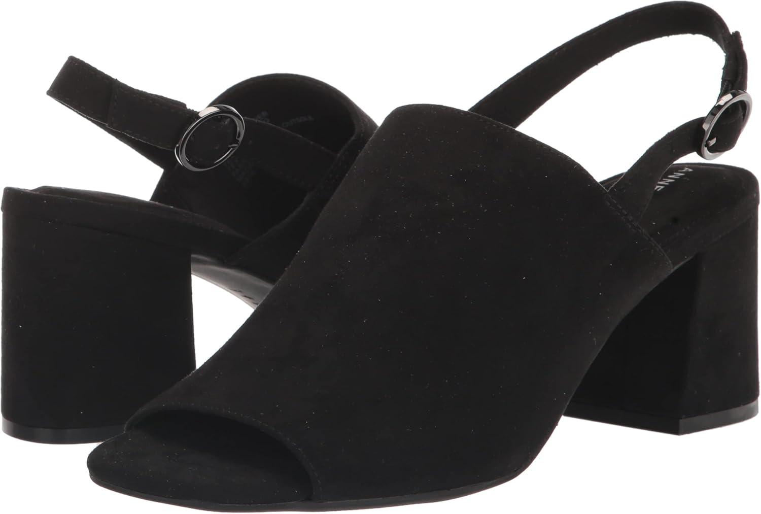 imageAnne Klein Womens Rella Heeled SandalBlack