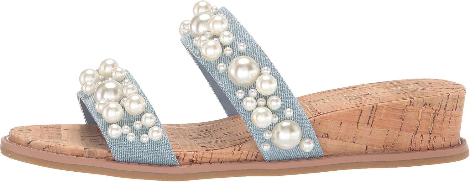 imageAnne Klein Womens Slide SandalDenim