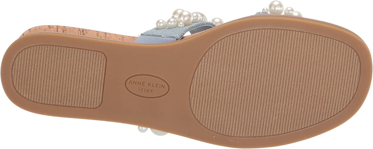 imageAnne Klein Womens Slide SandalDenim