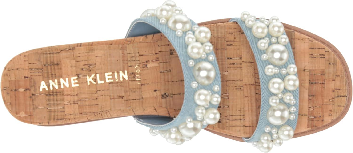 imageAnne Klein Womens Slide SandalDenim