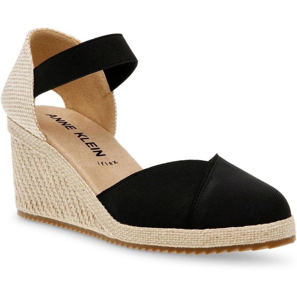 imageAnne Klein Womens Zuri Wedge SandalBlack