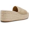 Anne Klein Women’s Cruz Espadrille Wedge Sandal(Light Gold)
