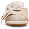 Anne Klein Women’s Julia Heeled Sandal(Bone)