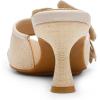 Anne Klein Women’s Julia Heeled Sandal(Bone)