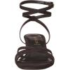 Anne Klein Women’s Mellie Heeled Sandal(Black)