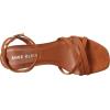 Anne Klein Women’s Mellie Heeled Sandal(Saddle)