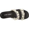 Anne Klein Women’s Slide Sandal(Clear/Black)