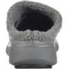Anne Klein Women’s Teaser Sneaker Mule Slipper(Pewter)