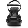 Anne Klein womens Velia(Black Smooth)