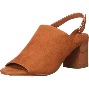 Anne Klein Women’s Rella Heeled Sandal(Saddle)