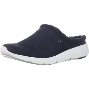 Anne Klein Women’s Teaser Sneaker Mule Slipper(Navy)