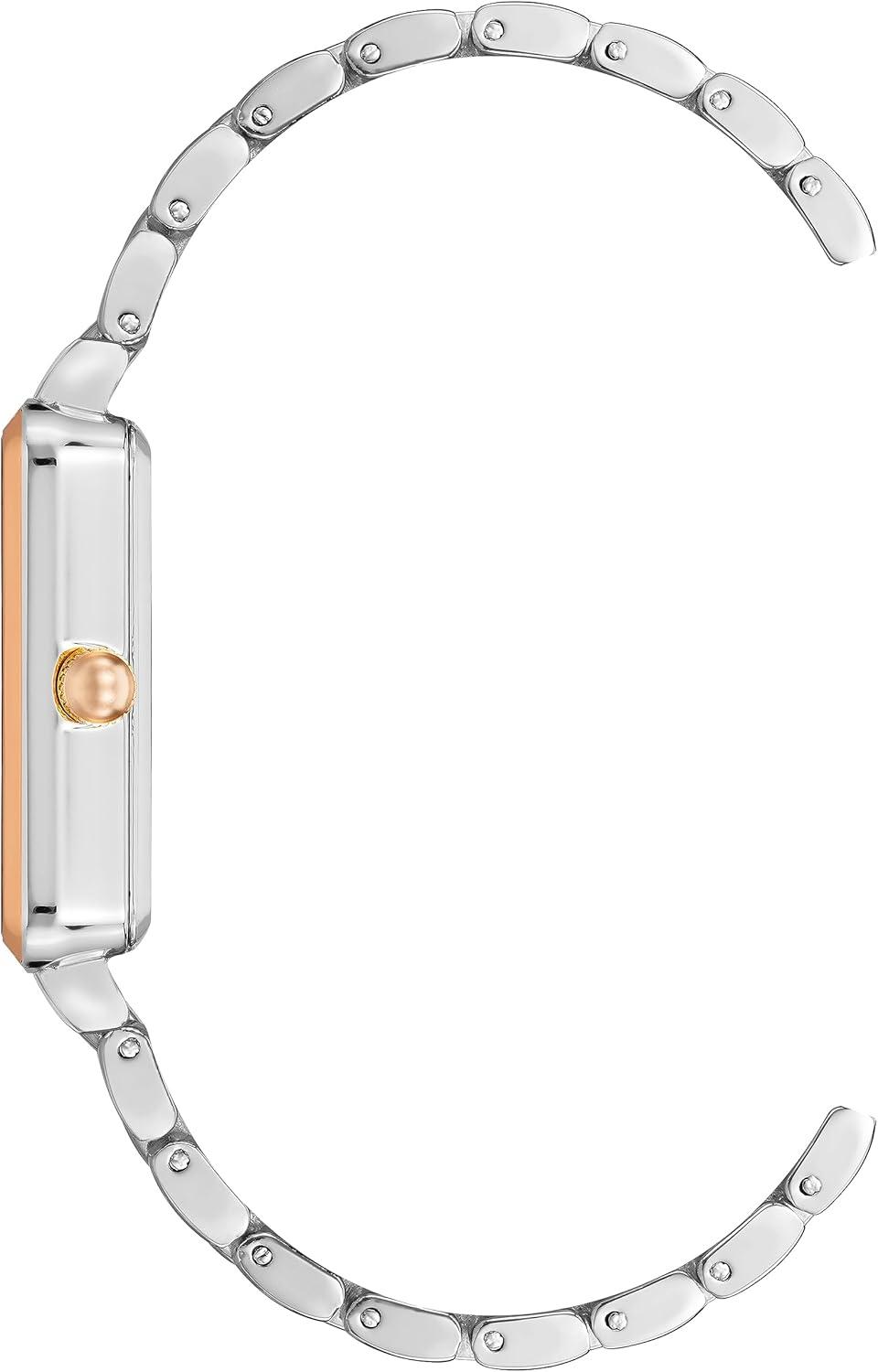 imageAnne Klein Womens Glitter Accented Bracelet Watch