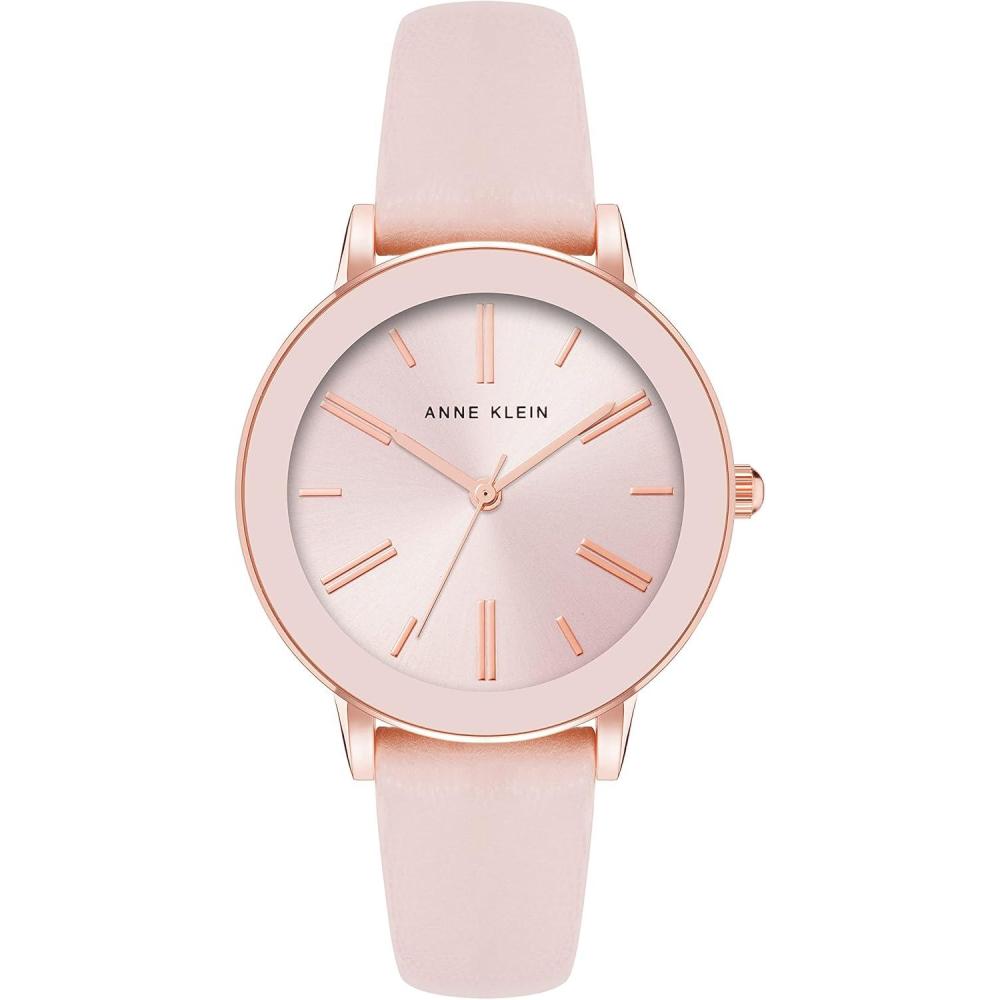 imageAnne Klein Womens Strap WatchPinkRose Gold