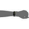 Anne Klein Women’s Ceramic Bracelet Watch(Black/Gold)