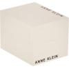 Anne Klein Women’s Leather Strap Watch(Brown)