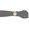 Anne Klein Women’s Leather Strap Watch(Brown)