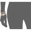 Anne Klein Women’s Premium Crystal Accented Charm Bracelet Watch(Rose Gold)