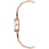 Anne Klein Women’s Premium Crystal Accented Open Bracelet Watch(Rose Gold)