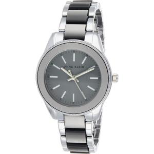 Anne Klein Women’s Resin Bracelet Watch(Gray)