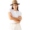 Anne Klein Classic Fedora Hat, Latte
