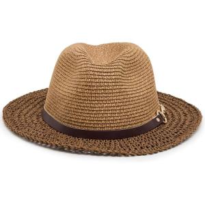Anne Klein Classic Fedora Hat, Latte