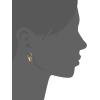 Anne Klein Silver Tone and Crystal Pave Stud Earrings(Gold Tone)