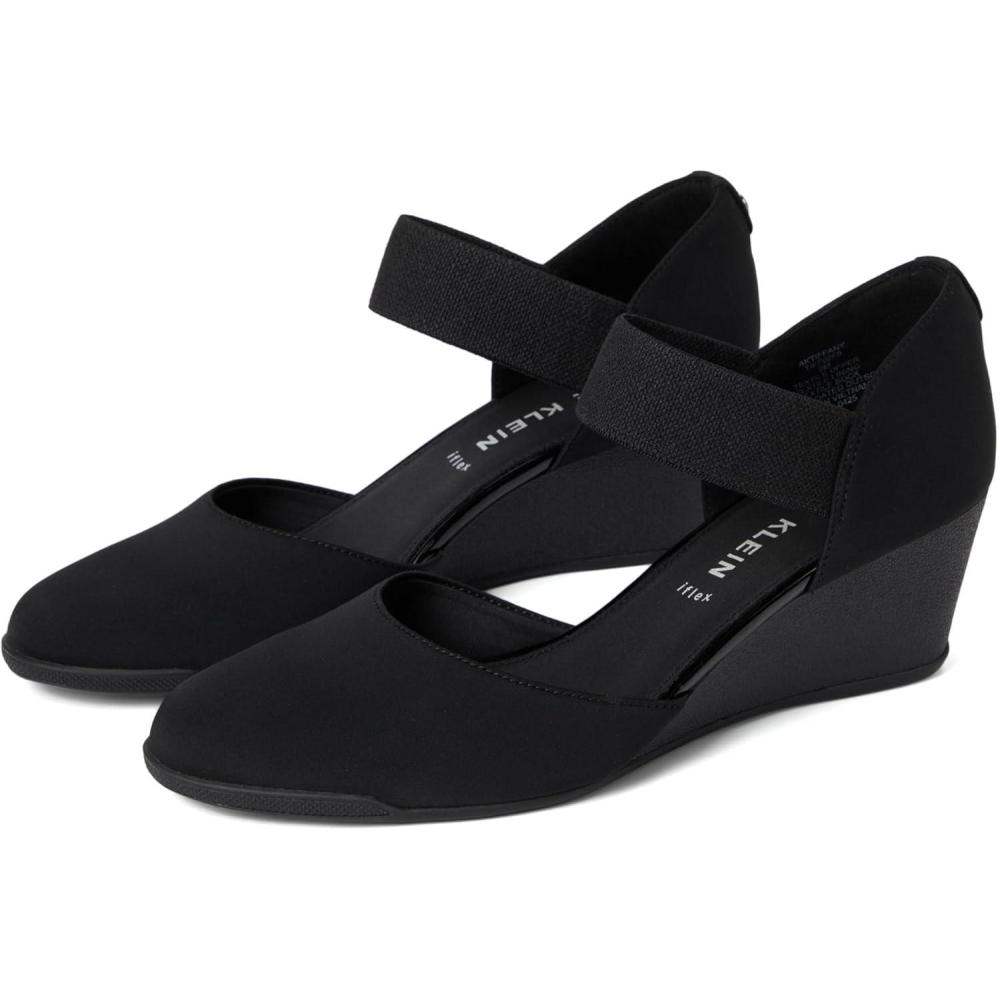 imageAnne Klein Womens TiffanyBlack Stretch