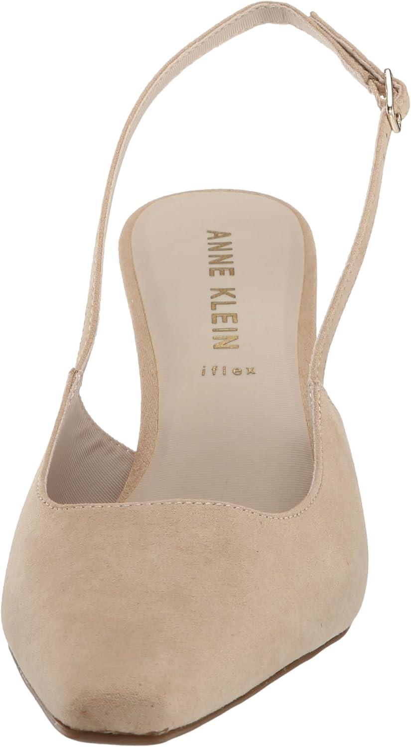 imageAnne Klein Womens RoselBeige Suede