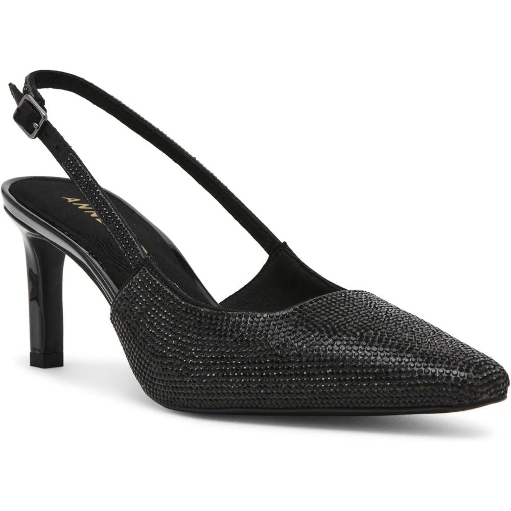imageAnne Klein Womens Roselc PumpBlack Crystal