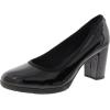 Anne Klein Women’s Castana Comfortable Block Heeled Pump(Black)