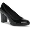 Anne Klein Women’s Castana Comfortable Block Heeled Pump(Black)