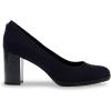 Anne Klein Women’s Castana Comfortable Block Heeled Pump(Navy)