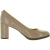 Anne Klein Women’s Castana Comfortable Block Heeled Pump(Nude)