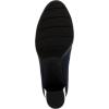 Anne Klein Women’s Castana Comfortable Block Heeled Pump(Stretch Navy)