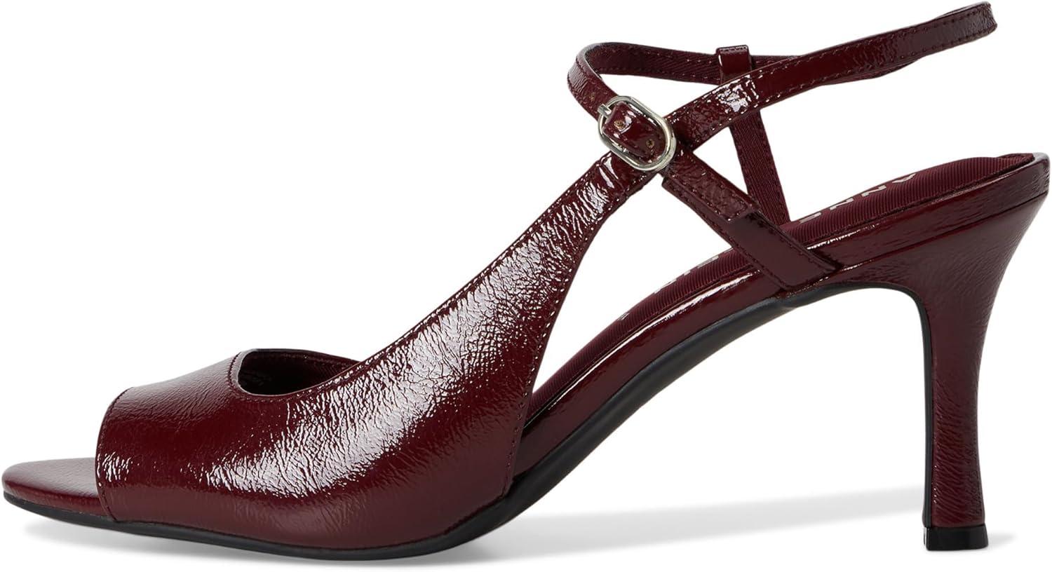 imageAnne Klein Womens Jessica PumpBordeaux Crinkle