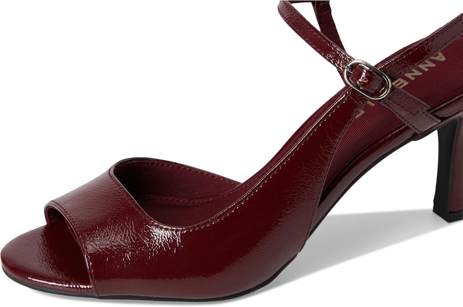 imageAnne Klein Womens Jessica PumpBordeaux Crinkle