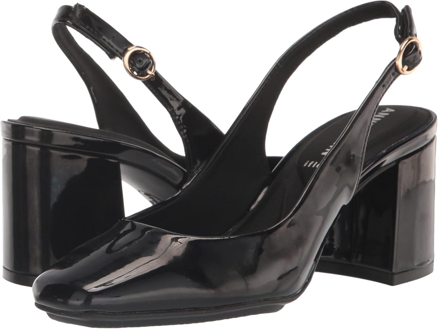 imageAnne Klein Womens LizetteBlack Patent