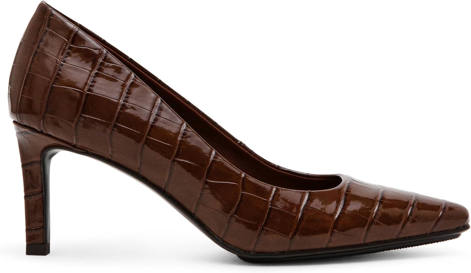 imageAnne Klein Womens RuthieBrown Croc
