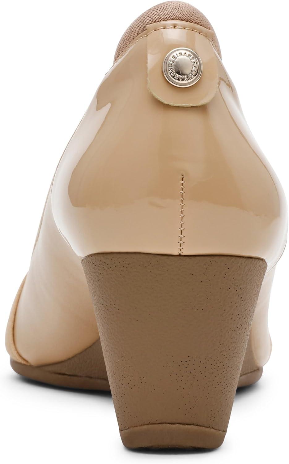 imageAnne Klein Womens Timeout Wedge Heel PumpBiscotti Nude