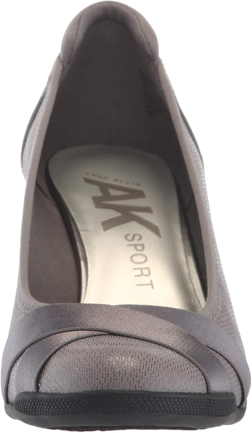 imageAnne Klein Womens Timeout Wedge Heel PumpPewter