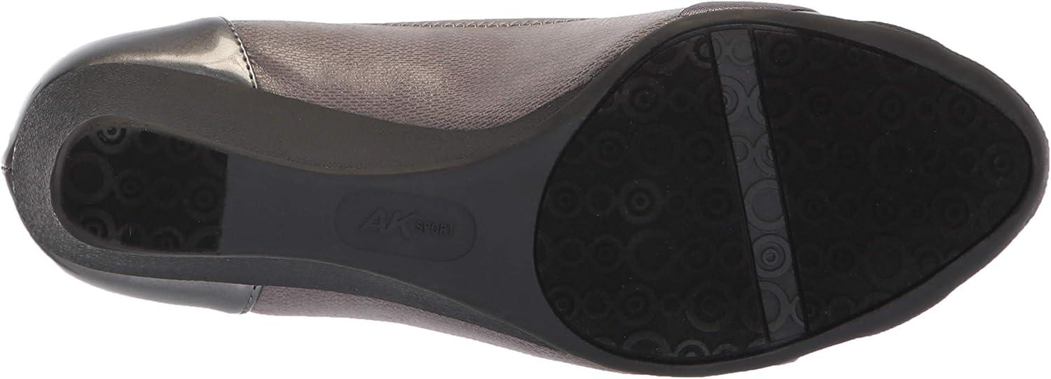 imageAnne Klein Womens Timeout Wedge Heel PumpPewter