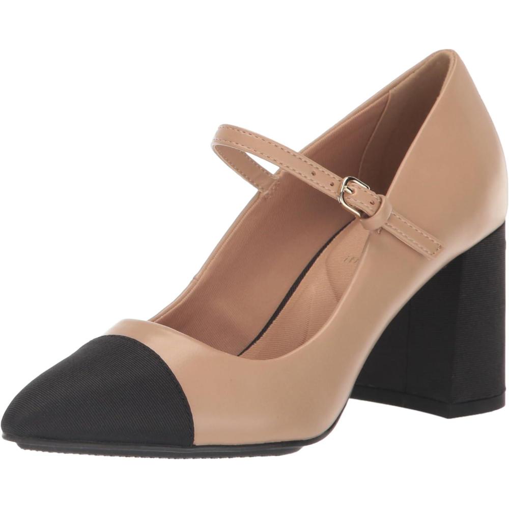 imageAnne Klein Womens BryantNude Black
