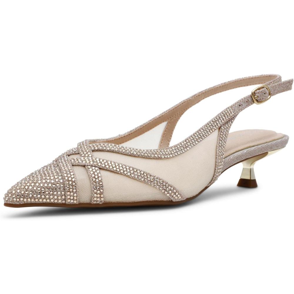 imageAnne Klein Womens Jolenec PumpPlatinum Crysta