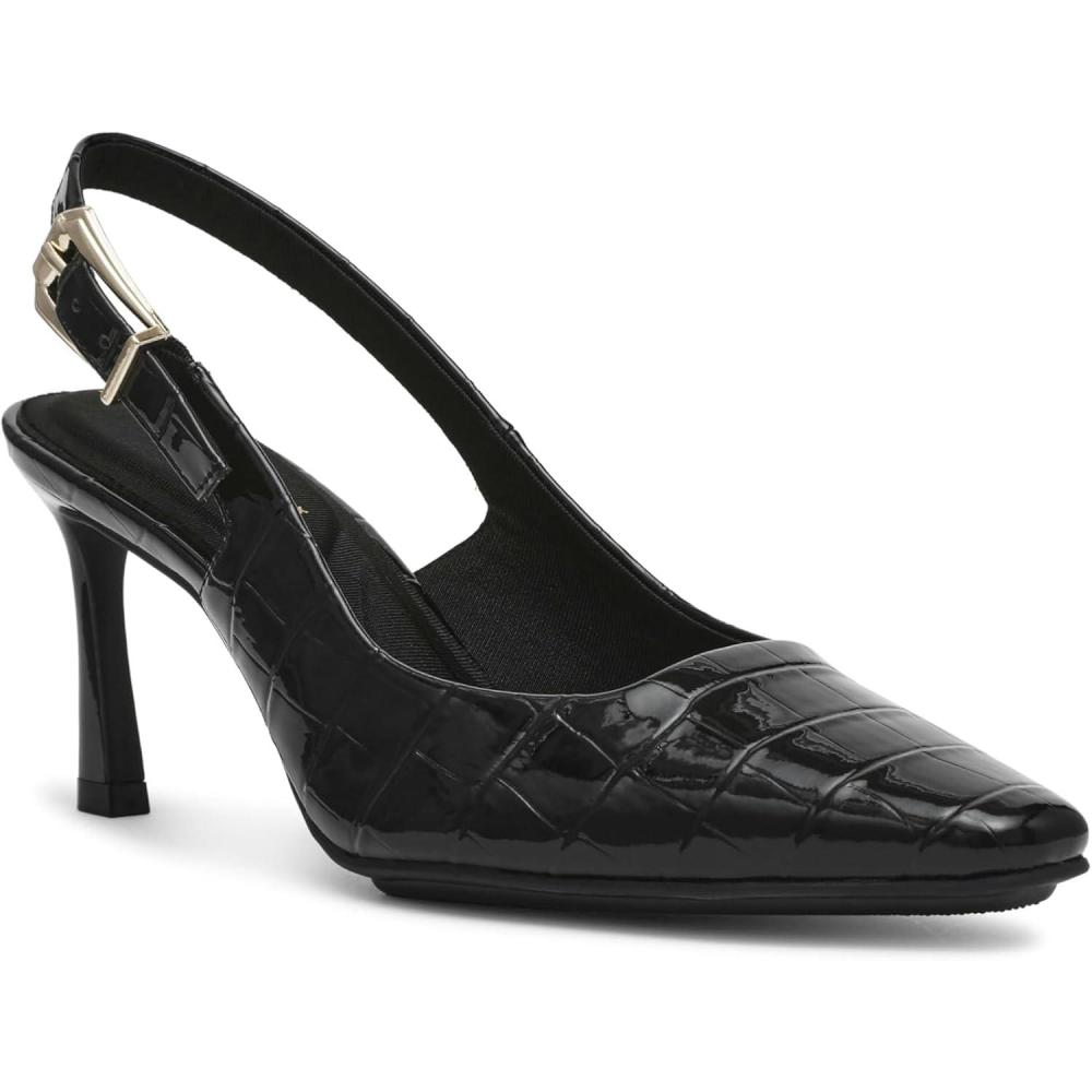 imageAnne Klein Womens RitzyBlack Croc