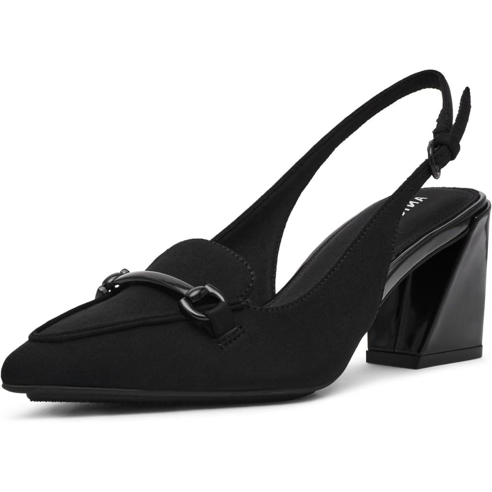 imageAnne Klein Womens Royce PumpBlk Stretch