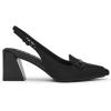 Anne Klein Women’s Royce Pump(Blk Stretch)