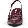 Anne Klein Women’s Royce Pump(Wine Croc)